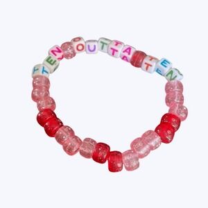 $3 BUNDLE ITEM Rave Kandi Beaded‎ Bracelet Ten Outta Ten handmade